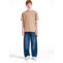 Loco Loco Erkek 8241 Süprem Çiçek Işlemeli Tshirt