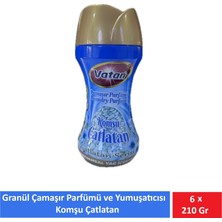 Vatan Granül Çamaşır Parfümü ve Yumuşatıcı Komşu Çatlatan 210 gr x 6 Adet