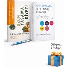 Okuyanus | Uzun Yaşama Diyeti & Naturopatik Beslenme Terapisi Kitap Seti (2 Kitap) | Sağlıklı Yaşam, Diyet, Beslenme, Longevity + Sürpriz Hediye