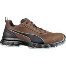 Puma Safety Condor Low S3 Src Esd Çelik Burunlu Nubuk Deri Iş Güvenliği Ayakkabısı Kahve Unisex Pro+
