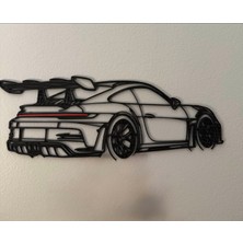 Printona Araba Desenli Duvar Dekoru