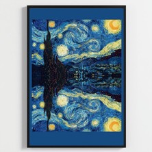 Besay A2 42,0 x 59,4 cm Çerçevesiz Poster-Yıldızlı Geceler