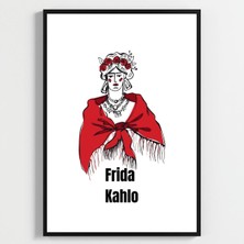 Besay A2 42,0 x 59,4 cm Çerçevesiz Poster-Frida