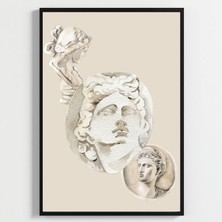 Besay A2 42,0 x 59,4 cm Çerçevesiz Poster-Üçlü Heykel