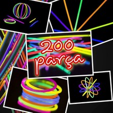 Pazarcan Fosforlu Çubuk (200 Parça)