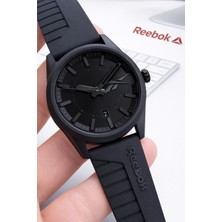 Reebok Silikon Kordon 50 mt Suya Dayanıklı Spor Kasa 2 Yıl Garantili Erkek Kol Saati RV.BK.G1S