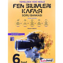 Kafadengi 6. Sınıf Fen Bilimleri Kafası Soru Bankası (Tümü Video Çözümlü)