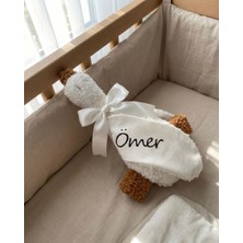 Teddy Kişiye Özel Kaz Uyku Arkadaşı Beyaz