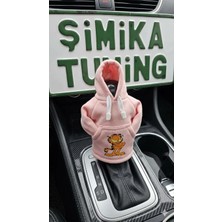 Garfıeld Vites Poları - Hoodie Vites Topuz Kılıfı-Vıtes Kıyafeti Içi Polar