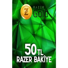 Razer Gold 50 TL Dijital Oyun Pinleri Türkiye Menşeli Hızlı Teslimat ve Kullanım Kolaylığı
