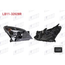 LABO Sağ Far Astra H 04- Siyah 93190387