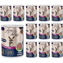 Starseven Yetişkin Biftekli Pate Yaş Mama 400 gr x 12 Adet