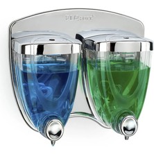 Aydogan's Sıvı Sabunluk Ikiz 350+350 ml Krom Kaplama ROYALEKS-F038