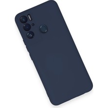 Vera Vtc  Tecno Pova Neo Kılıf Nano Içi Kadife Silikon - Lacivert 965874