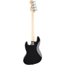 Standard Jazz Bass Black - Maple Bas Gitar