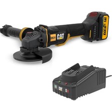 DX31BC 18VOLT 2.0AH Li-Ion 115MM Tek Akülü Kömürsüz Profesyonel Avuç Taşlama