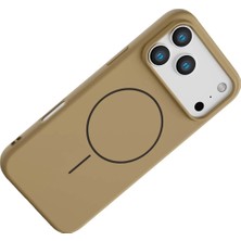 Vera Vtc  Apple iPhone 17 Pro Max Jully Magsafe Kapak - Çöl Titanyum 965874