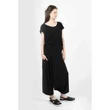 Des Concept Kadın Salaş Kesim Siyah Bluz