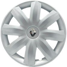 FRWY Renault Araçlar Için Uyumlu Universal 14" Inç 4 Adet 1 Takım Jant Kapağı 009