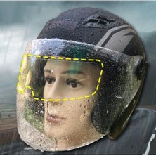 Motosiklet Kaskı Için Yağmur Kaydırıcı Vizör Yağmur Kaydırıcı