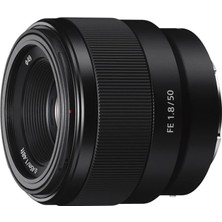 SEL50F18F.SYX Kompakt Sistem Fotoğraf Makinesi Lensi,fe 50MM F1.8 (Sony Eurasia Garantili)