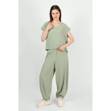 Des Concept Kadın Dökümlü Salaş Bluz