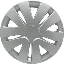 FRWY Peugeot Araçlar Için Uyumlu Universal 14" Inç 4 Adet 1 Takım Jant Kapağı 013