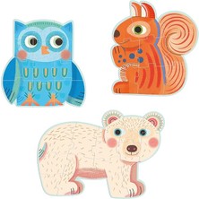 Ilerleyen Puzzle / In The Forest - 9, 12, 16 Pcs