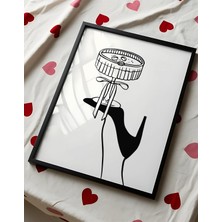 Des Vu Print Martini Posteri Çerçevesiz, Kokteyl Temalı Çerçevesiz Poster