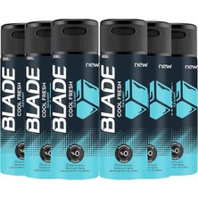 Cool Fresh Erkek Alüminyumsuz Deodorant 6X200 ml