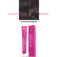 Aydogan's Premium 4.35 Karamel Kahve - Kalıcı Krem Saç Boyası 50 G Tüp