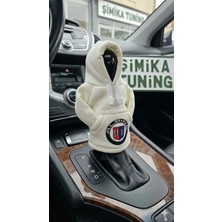 Alpina Desen Otomobil Vites Poları - Hoodie Vites Topuz Kıyafeti - Polar Vites Topuzu Kılıfı