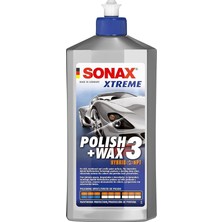 202 200 Xtreme Yıpranmış Boyalar Için Çizik Giderici ve Parlatıcı Cila ve Hybrid Nanopartiküller, Renkli, 500 ml