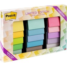 Notes S N Rl Retim S Per Yap Kan Renk Koleksiyonu, 7,62 cm x 7,62 Cm, 15 Ped/paket, 45 Sayfa/ped (654-15SSALL)