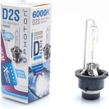 Yedek D2S Xenon Yedek Ampülü 6000K 1prç