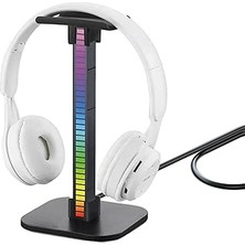 Masaüstü Oyuncu Kulaklık Rgb Standı ZR715