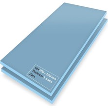 Tp-3: Üstün Performanslı Termal Ped, 200 x 100 x 1,5 mm (Performans Kaybı Olmadan 2,0 Mm'ye Kadar Istiflenebilir), 2 Adet - Yüksek Performans, Özellikle Yumuşak, Ideal Boşluk Doldurucu, Köprü