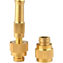 Çift Fonksiyonlu Ayarlanabilir Hortum Sulama Başlığı 9 cm Yüksek Basınçlı ve Şemsiye Püskürtme Modlu, Evrensel Bağlantı, 3 cm Çap