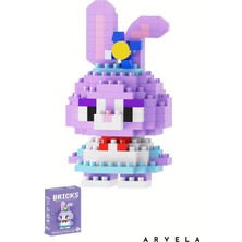 Arvela Tavşan Kız Bunny Girl Bricks Karakter Figürü – Mini Blok Oyuncak