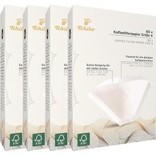 4 x 80 Adet Filtre Kahve Kağıdı