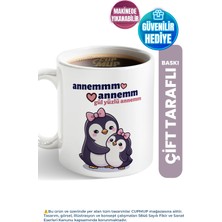 Cup Mup Gül Yüzlü Annem | Anneye Hediye Kupa Bardak