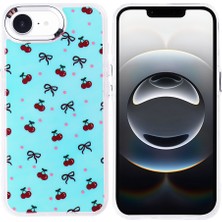 Giz Story iPhone 17E Kılıf Airbag Tasarımlı Zore Hadra Kapak - Kiraz