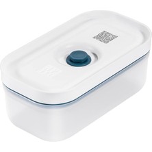 Fresh & Save Vakumlu Saklama Kabı, S, Plastik, Yari Şeffaf Akdeniz Mavisi