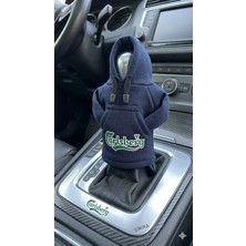 Carlsberg Dekor Otomobil Vites Poları - Hoodie Vites Topuz Kıyafeti - Polar Vites Topuzu Kılıfı