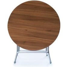 100 cm Yuvarlak Katlanır Masa -Ders Çalışma ve Yemek Masası