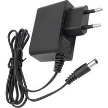 Volt - 1 Amper 5.5 * 2.5 Uçlu Yerli Üretim Plastik Kasa Priz Tipi Adaptör