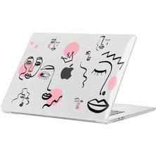 Macbook Pro 14'' Için M1/m1 Pro/max/m2/m3/m3 Pro/m3 Max/m4 Çip (A2992) (A2918) (A2779) (A2442) (A3112/A3185/A3401) Uyumlu Ultra Clear Koruyucu Kılıf (Baskılı - 12, 14 Inç Pro Serisi)