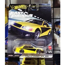Hot Wheels Premium Toyota Chaser Jzx 100 Model Araba 1/64 Metal Hızlı ve Öfkeli Temalı