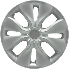 FRWY Fiat Araçlar Için Uyumlu Universal 15" Inç 4 Adet 1 Takım Jant Kapağı 032