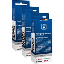 3 x 10 Temizleme Tableti Siemens Temizleme Tabletleri Kahve Makinesi 310575 00310575 311769 00311769 TZ8001 TCZ8001 TCZ6001 TZ60001 Clean Protect